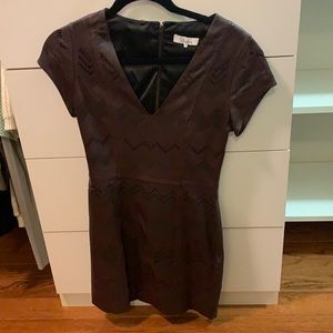 Never worn Parker leather dress -XS